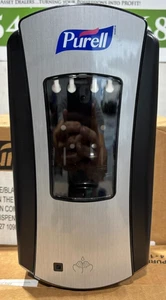 Purell LTX-12 Touchless Handspender 1928-04 chrom/schwarz - Bild 1 von 3