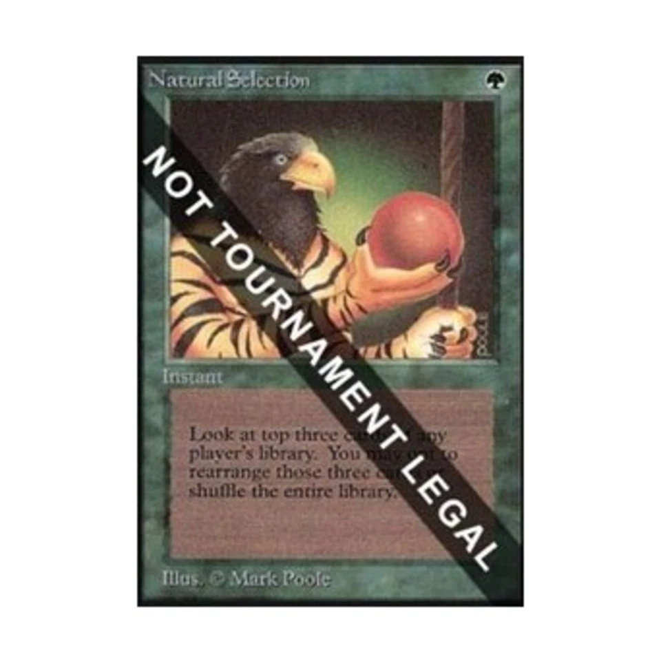 WOTC MtG Collector's Ed Natural Selection (CE) (R) VG - Image 1 of 1