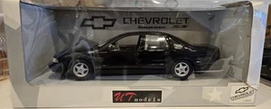 **READ** 1/18 UT Models 1996 Chevrolet Impala SS Black Diecast - Picture 1 of 18