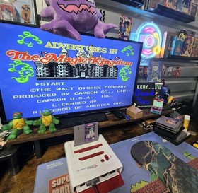 Disney Adventures In Magic Kingdom - Cartridge - Nintendo Nes - Actually Tested