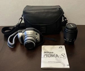 Nikon Pronea S Film Camera 30 to 60mm Zoom Extra Lens IX-Nikkor W/ Manual & Case - Picture 1 of 19