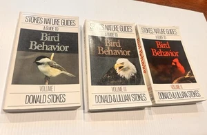 Stokes Nature Guides A Guide To Bird Behavior Set Of 3 Books Volumes 1 2 3 Lot - Picture 1 of 11