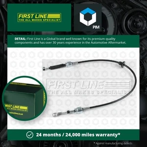 Gear Change Cable fits FIAT PANDA 141 1.0 91 to 98 Firstline 55186890 Quality - Picture 1 of 2