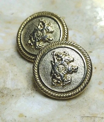 Vintage - 10k Gold Buttons 4.1g Total Weight Only Tested To 10k & 14k 2 Sm  - Image 1 of 4