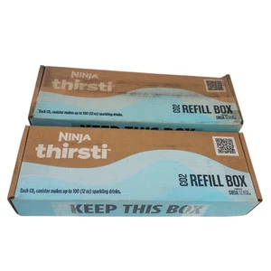 Ninja Thirsti CO2 Canister Soda Sense Refill 2 PACK - Picture 1 of 3