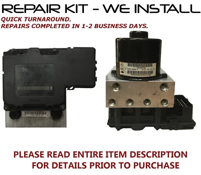 KIT DE REPARACIÓN para Mercedes Benz ML320 1998-2005 430 55 500 ABS Bomba Solenoide Pack Foto 1 de 4