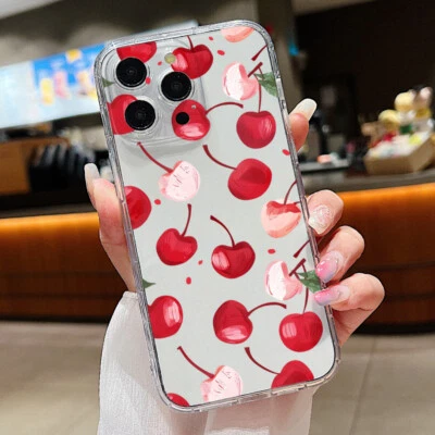 For iPhone 15 Pro Max 14 13 12 11 X XS 7 8 Clear Soft Shockproof Slim Case Cover - Image 1 of 4