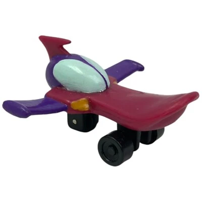 Avión de juguete de colección Darkwing Duck Quack Jet PVC aplausos Disney Foto 1 de 4