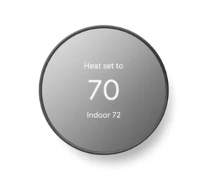 Google Nest Thermostat - Smart Programmable Wi-Fi Thermostat - Charcoal - Picture 1 of 14
