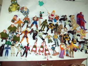 45 Vintage Boy Toys Action Figures Robie Power Rangers Quasimoto ALL One Price! - Picture 1 of 4