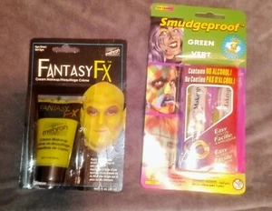 Halloween wischfest grün vert und grün Fantasy FX Make-up - Bild 1 von 4