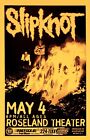 Slipknot Reproduction 4" x 6" Mini Concert Poster Free Top Loader  