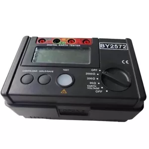 Digital Earth Ground Insulation Resistance Tester Meter Ohm✦Kd - Picture 1 of 2