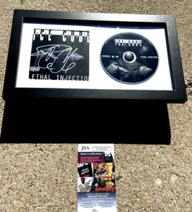 ICE CUBE Lethal Injection CD FIRMATO + INCORNICIATO JSA COA West Coast Rap - Foto 1 di 2