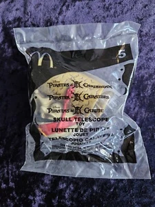 PIRATES OF THE CARIBBEAN - Skull Telescope #5 - Mc'Donald's Happy Meal Toy - Picture 1 of 2