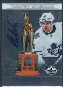 Phil Kessel Auto #TW-47 34/992012-13 Leaf Limited Trophy Winners Autograph