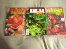 D.C. UNIVERSE HOLIDAY BASH  # 1-2-3  ISSUES DC 1997-'98-'99 MODERN AGE COMICS