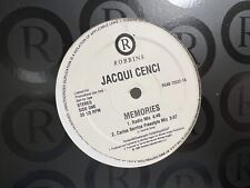 Jacqui Cenci Memories 12" 1998 Robbins Entertainment REAB-72022 FREESTYLE PROMO