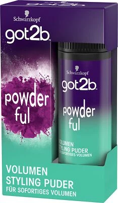 Powder'ful Volumen Styling Puder 10 g Haarpuder für einen sofortigen Volumenb... - Bild 1 von 4