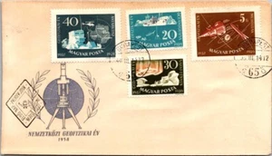 Hungary FDC 1974 Int'l Geophysical Year - Budapest - J16115 - Picture 1 of 2