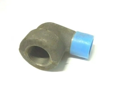 1" 3M NPT 90° Street Elbow Forged Steel Pipe Fitting <FS100641 - Image 1 of 4
