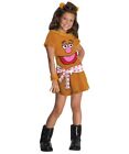 Disney costume The Muppets FOZZIE BEAR Halloween Girl Costume Medium size 8-10