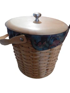 Longaberger Eiskübelkorb komplett mit Zangen 2003 - Bild 1 von 9