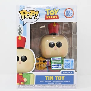 Funko Pop! Toy Story: Tin Toy #1559 WonderCon 2025 LE 5000 Pcs w/ Protector - Picture 1 of 8