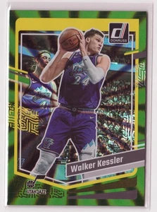 2023-24 Panini Donruss - Walker Kessler #80 Holo Green Laser - Picture 1 of 2