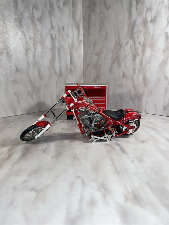 De colección 2004 Snap-on OCC The Chopper escala 1/10 Die Cast Orange County Chopper Foto 1 de 4