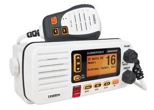 Uniden - UM455VHF - VHF In-Boat Marine Radio with Submersible Speaker Microphone - Picture 1 of 2