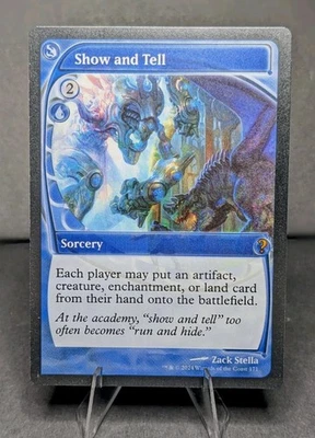 Show and Tell (Future Sight) Mystery Booster 2 Regular - Image 1 of 2