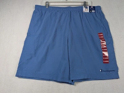 Champion - Men's - Warm Up Shorts - Blue Jazz - Size: XL - Image 1 of 4