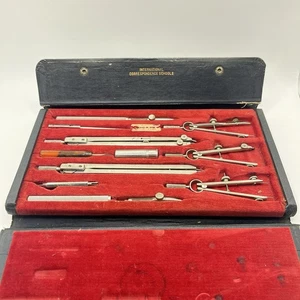 VINTAGE INSTRUMENTE ZEICHENWERKZEUG SET mit ORIGINAL KLAPPKOFFER - Bild 1 von 7