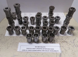 DA-400 COLLETS  - GOOD CONDITION USED COLLETS - Picture 1 of 1