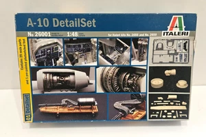 1/48 ITALERI A-10 DETAIL SET PE RESIN #26001 NEW AIRPLANE MODEL SET - Picture 1 of 2