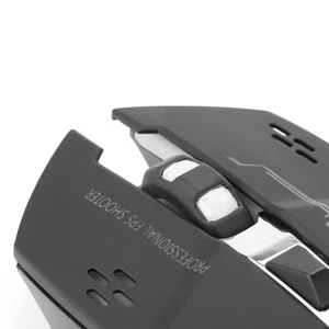 ㄧPortable Mute Rechargeable 2400DPI USB 2.4GHz Wireless Optical Gaming Mouse For - Picture 1 of 16