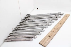 Craftsman V^-447 Series 1/4"-3/4" 10 Piece 12 Point Combination Wrench Set USA - Bild 1 von 17
