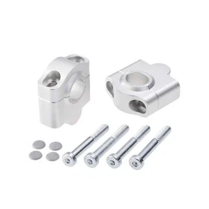 Handlebar Riser 30mm Silver for Honda XL 250 R (84-88) MD11 - Picture 1 of 1