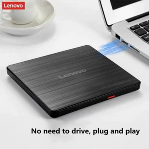 Lenovo GP70N External CD/DVD Drive USB2.0,Optical Burner Player For Laptop PC - Picture 1 of 11