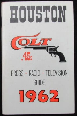 1962 Houston Colt .45s Media/Press Guide 1st Season 188796 - Image 1 of 3