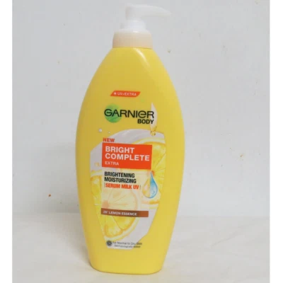 Garnier Body Brightening Complete Extra Moisturizing Serum Milk UV Lotion 400ml - Image 1 of 2