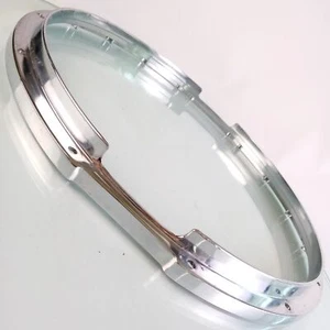 Yamaha 14"12Lug Resonant Snare Drum Rim/Hoop Die-Cast Aluminum Marching Japan80s - Picture 1 of 8