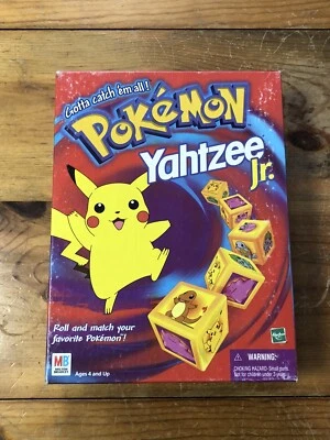 Milton Bradley / Hasbro Pokemon Yahtzee Jr. Complete 1999  - Image 1 of 4