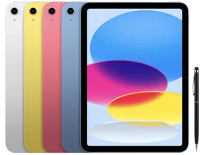 NEW Apple iPad 10th-Gen 10.9" Liquid Retina Display 64GB WiFi + Stylus Bundle - Picture 1 of 10