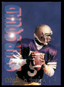 Steve McNair 1995 Signature Rookies Fame and Fortune #S3 Star Squad Oilers - Foto 1 di 2