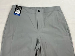 Pantalones de chándal Banana Republic Tech Hybrid Motion para hombre 36X31 gris calce ajustado elásticos - Imagen 1 de 20