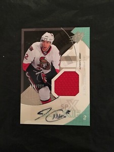 2010-11 SPX Hockey Rookie Jersey Autograph #178 Jared Cowen 799/799 Ottawa