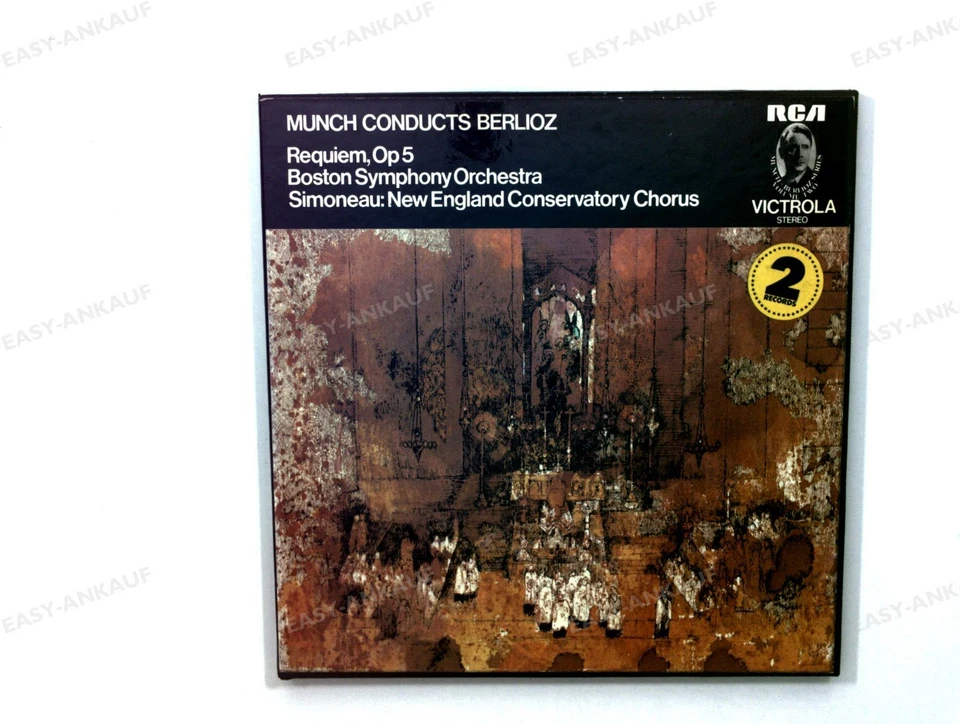 Berlioz - Requiem, Op. 5 UK 2LP 1969 + Insert .* - Image 1 of 1