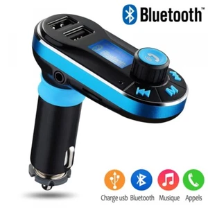 Kit Hände Frei Bluetooth Auto Blau für Samsung Galaxy A8 - Bild 1 von 5
